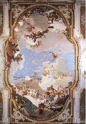 Giovanni Battista Tiepolo The Apotheosis of the Pisani Family Spain oil painting artist